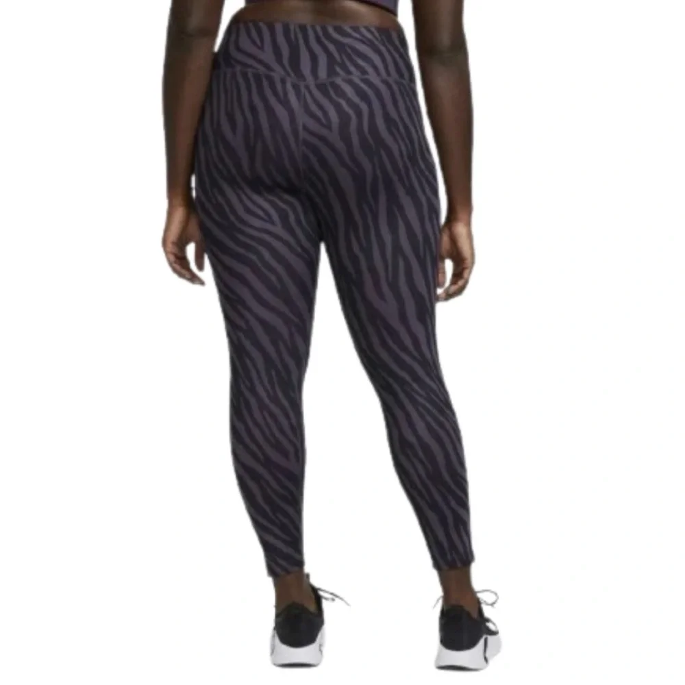 Nike NWT Plus Size Training One Sculpt Tight 7/8 leggings in zebra print size 1X